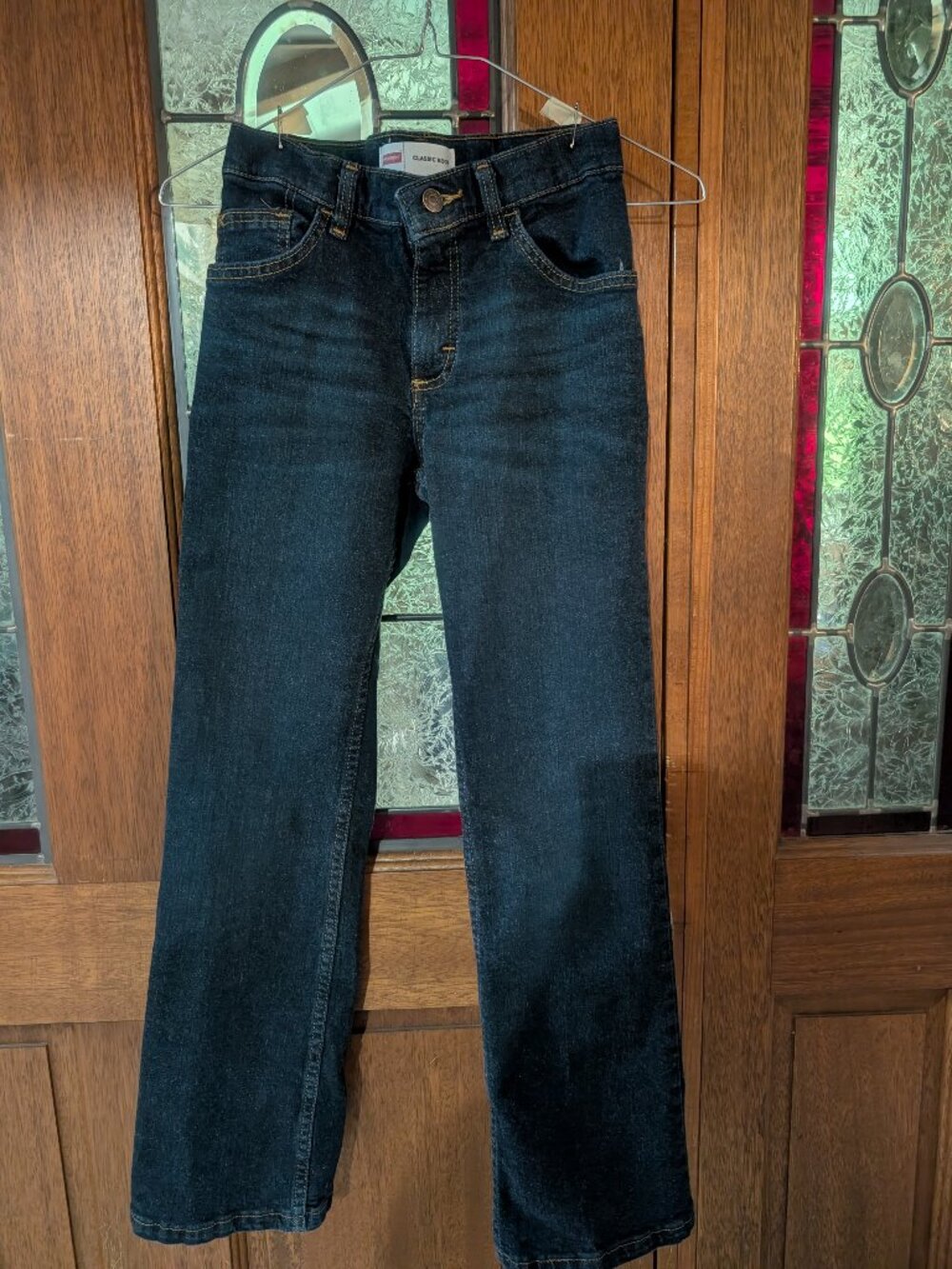 Boys bootcut jeans, size 12 slim